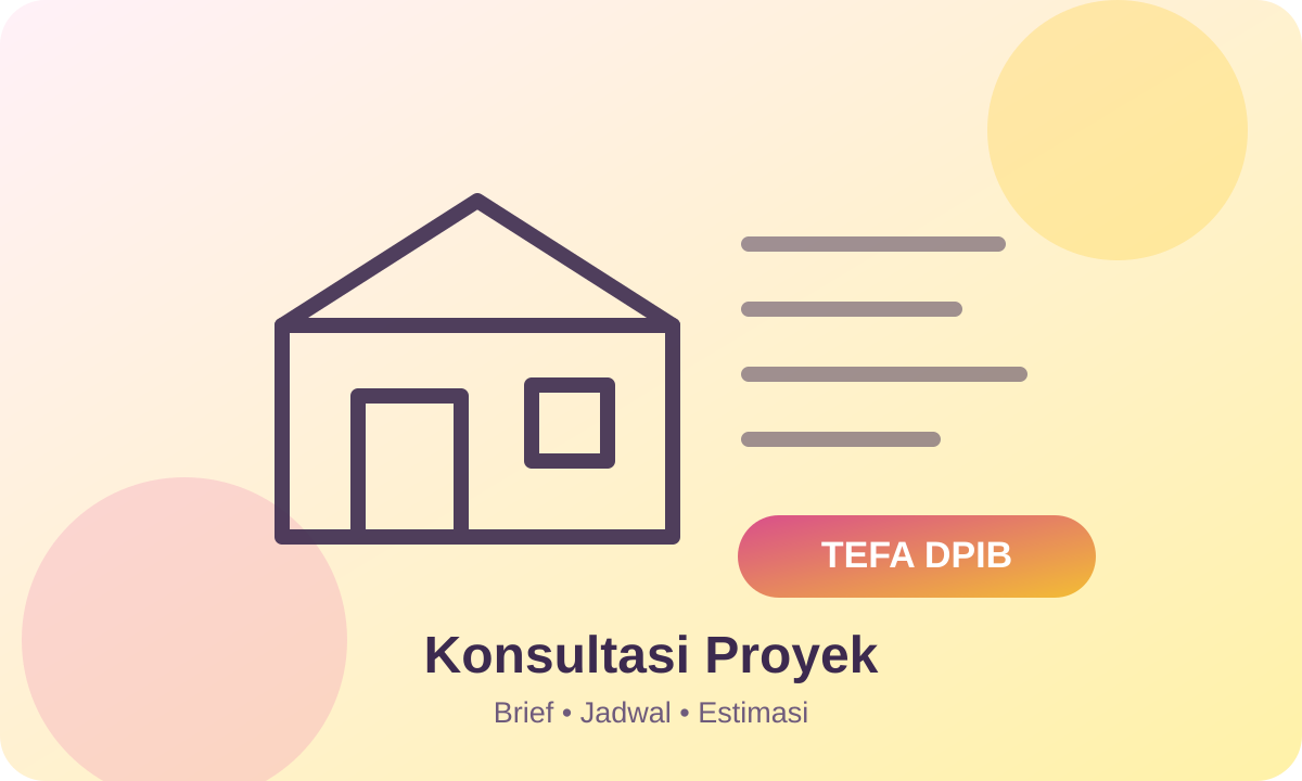 Konsultasi & Brief